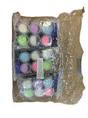 Decoratiuni pentru unghii 6culori/set diverse modele fosforescente Engros
