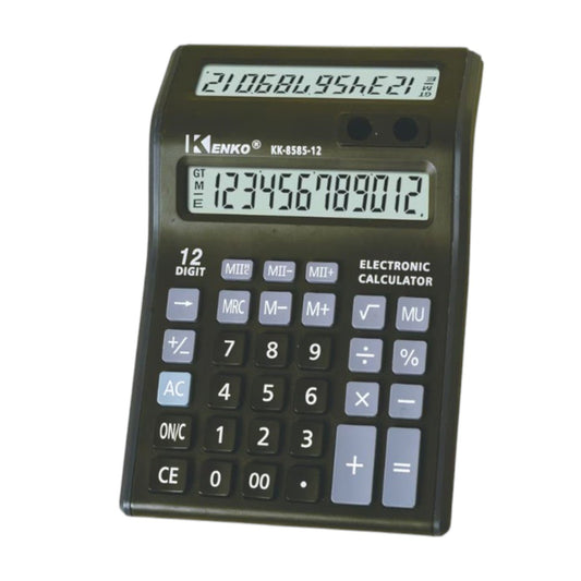Calculator Electronic CT-8585-120, cu Ecran Dublu, 20x12cm Engros