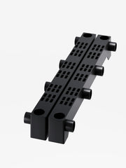 Dulap Organizator Modular 123x84x32cm, cu 8 Compartimente și Uși Rabatabile, Cadru Metalic