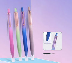 Stilou cu Penita 12/Set, Model Click, 14 cm Engros