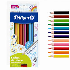 Creioane Colorate Pelikan 12/Set, 12 Culori, 17 cm Engros