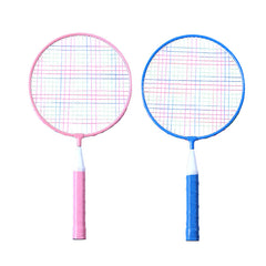 Palete Badminton 2/set cu 3 Fluturasi si o Minge 42cm, Diferite Culori