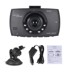 Cameră Auto Mini DVR 8.5x5cm, 5V, Înregistrare Video HD, Montaj pe Parbriz, Senzor Mișcare, Suport Card Memorie;