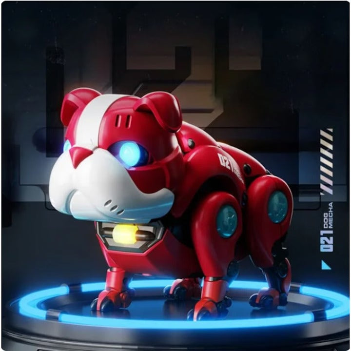 Caine Robot pentru Copii, Functie Sunete Lumini, 20X13X10cm, Diverse Culori Engros