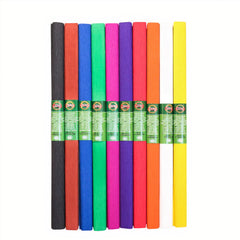 Hartie Creponata 10/set, Diferite Culori 25x200cm Engros