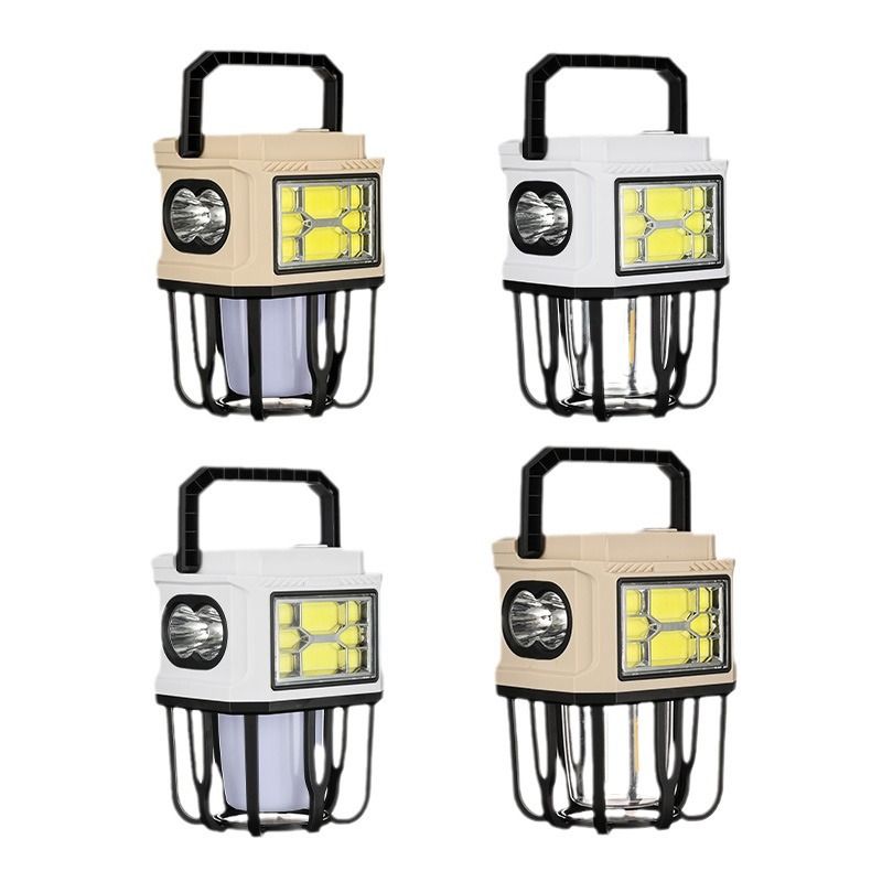 Lanterna Solara LED 15x9cm Felinar Portabil, cu 3 Moduri de Lumina Alb Rece/Cald Engros