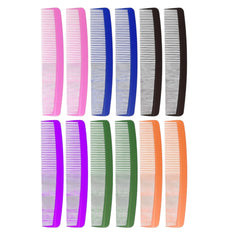 Pieptan 12/set din Plastic, 22cm Diferite Culori