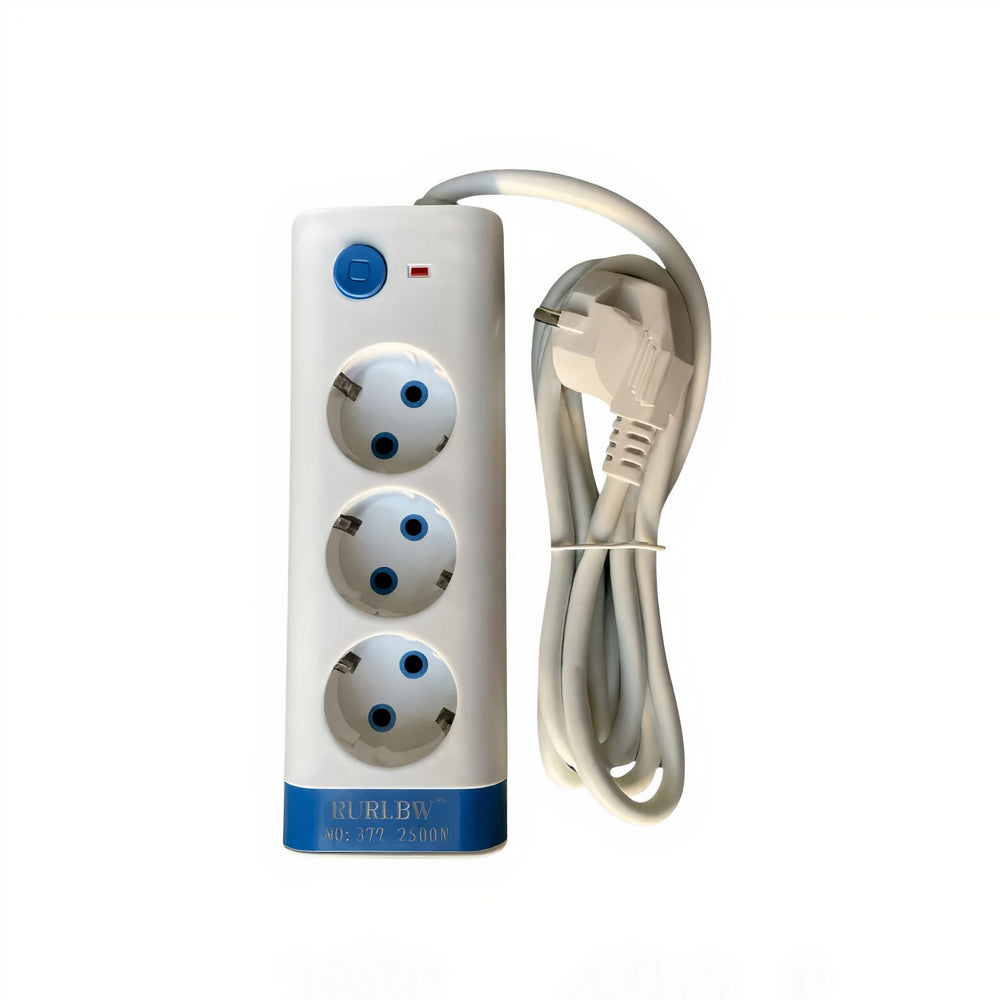Prelungitor Electric 3m cu 3 Prize, Buton Pornire/Oprire Engros