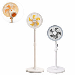 Ventilator cu Picior Reglabil 69–95cm, Oscilație și Înălțime Ajustabilă, din Plastic, Diferite Culori