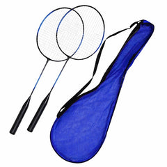 Palete Badminton 2/set din Plastic, 60cm in Husa Transport