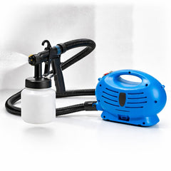 Pistol Electric de Vopsit 800ml, 650W, Sistem de Pulverizare cu Furtun Flexibil, Aplicare pentru Pereti si Suprafete 