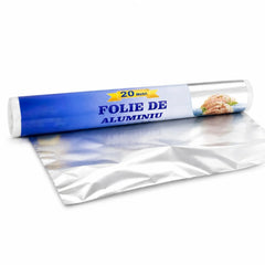 Folie de Aluminiu 20m, Rola Bucătărie 28cm