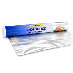 Folie de Aluminiu 10m, Rola Bucătărie 28cm