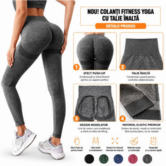 Compleu Sport Damă One Size, Talie Înaltă, Diferite Culori