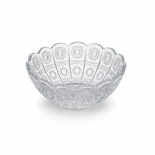 Bol din Sticlă 6/set, Model Cristal 12.5x5.5cm Transparent