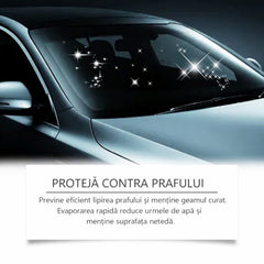 Perie Multifunctionala Curatare Parbriz Auto cu Solutie si Burete 120ml, pentru Indeparat Pelicula de Ulei si Pete de Apa