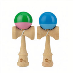 Kendama 18cm cu Bila Lucioasa, in Doua Culori Ștanțată și Gravată Diferite Modele Engros