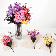 Flori Artificiale 2/set, Orhidee 40cm Diferite Culori Engros
