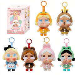 Jucărie de Plus 15cm Crybaby Crying Again, Seria Blind Box cu Față Vinyl, Diferite Modele Engros