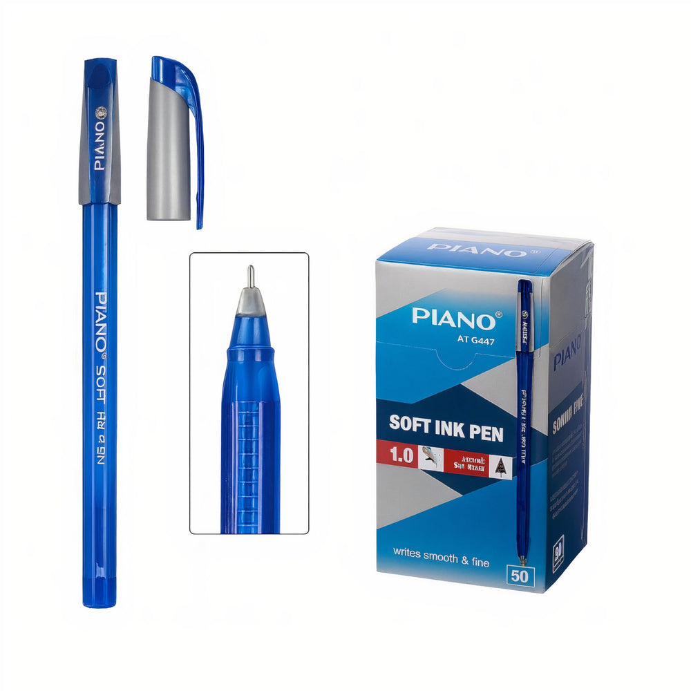 Pix 50/set cu Gel Albastru,14cm cu Penita Subtire Engros