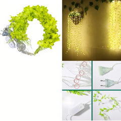 Ghirlanda din Frunze, 2x2m cu LED Engros