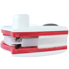 Curatator Magnetic pentru Geamuri cu Două Fețe, 16x13.5x6cm, cu Șnur de Siguranță și Bureți de Rezervă, Curățare Interioară și Exterioară Simultană&nbsp;