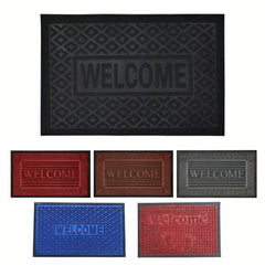 Covoraș de Intrare 40x60cm din Cauciuc și Material Textil, Diferite Culori Engros