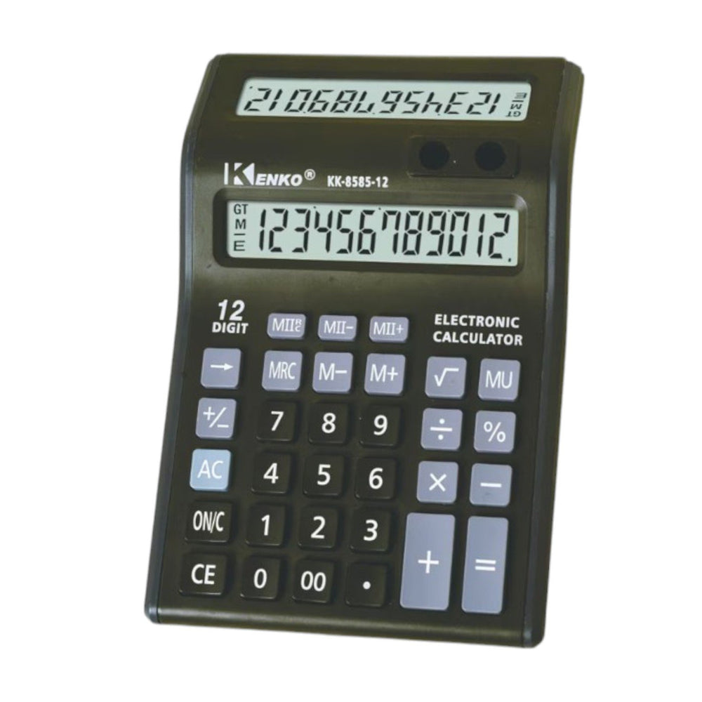 Calculator Electronic CT-8585-120, cu Ecran Dublu, 20x12cm Engros