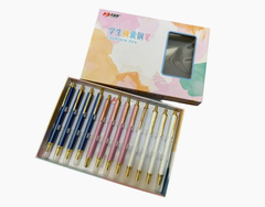Set stilou cu penita stil pix 12buc/set Engros
