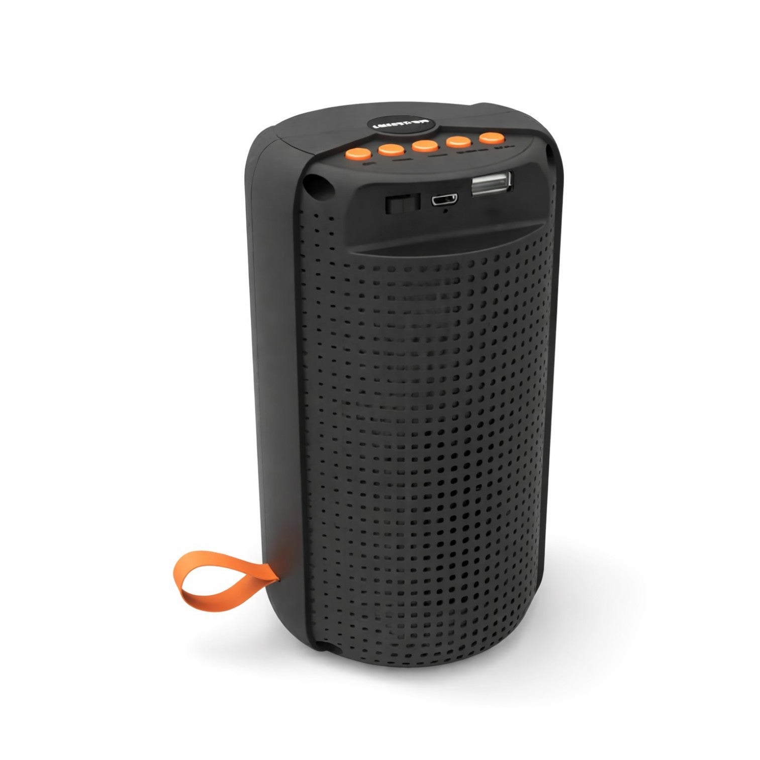Boxă Bluetooth Portabilă 18cm, LED Multicolor RGB, Alimentare USB, cu Agatatoare