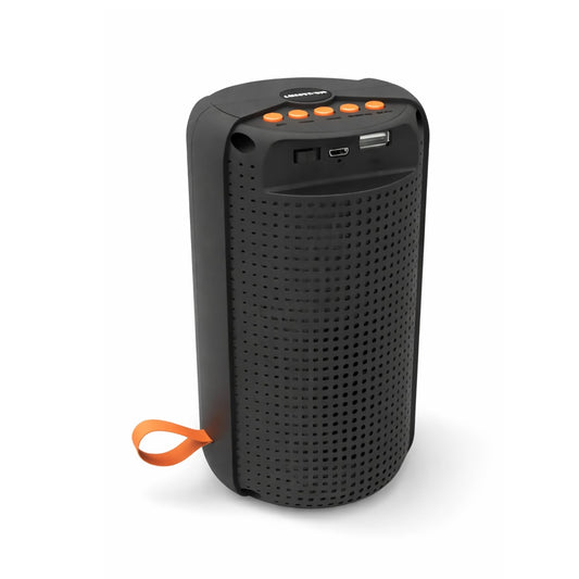 Boxă Bluetooth Portabilă 18cm, LED Multicolor RGB, Alimentare USB, cu Agatatoare