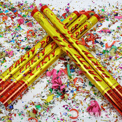 Tun Confetti 78cm, Tub cu Confetti Multicolor pentru Petreceri