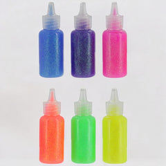 Lipici cu Sclipici 16/Set, 16 Tuburi Colorate, Multicolor Engros