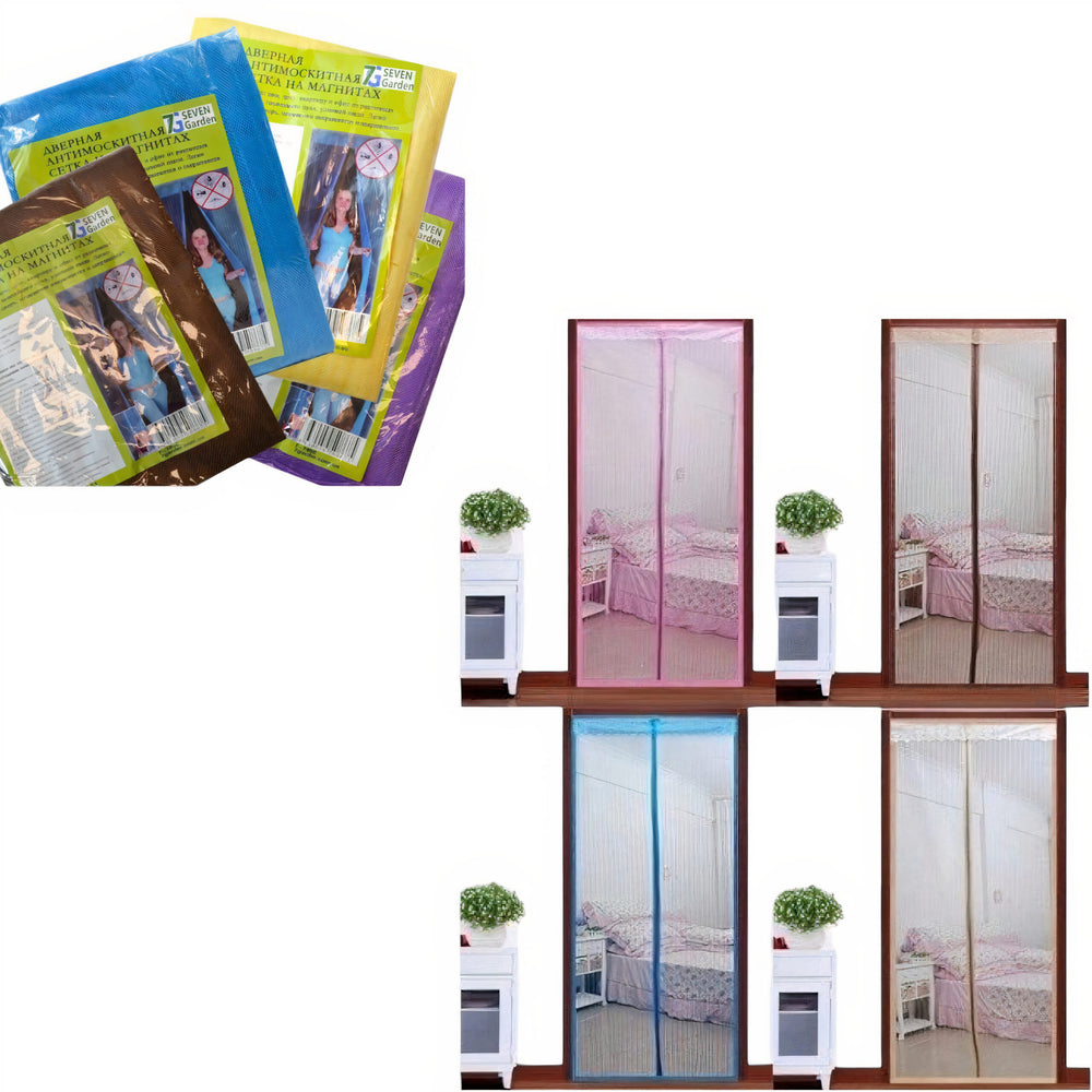 Plasa Tantari 100x210cm pentru Usa cu Magneti, Diferite Culori Engros