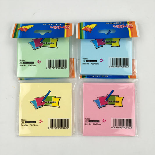 Notite Autoadezive Post-it 12/Set, 76x76 mm, 100 de File, Multicolore Engros