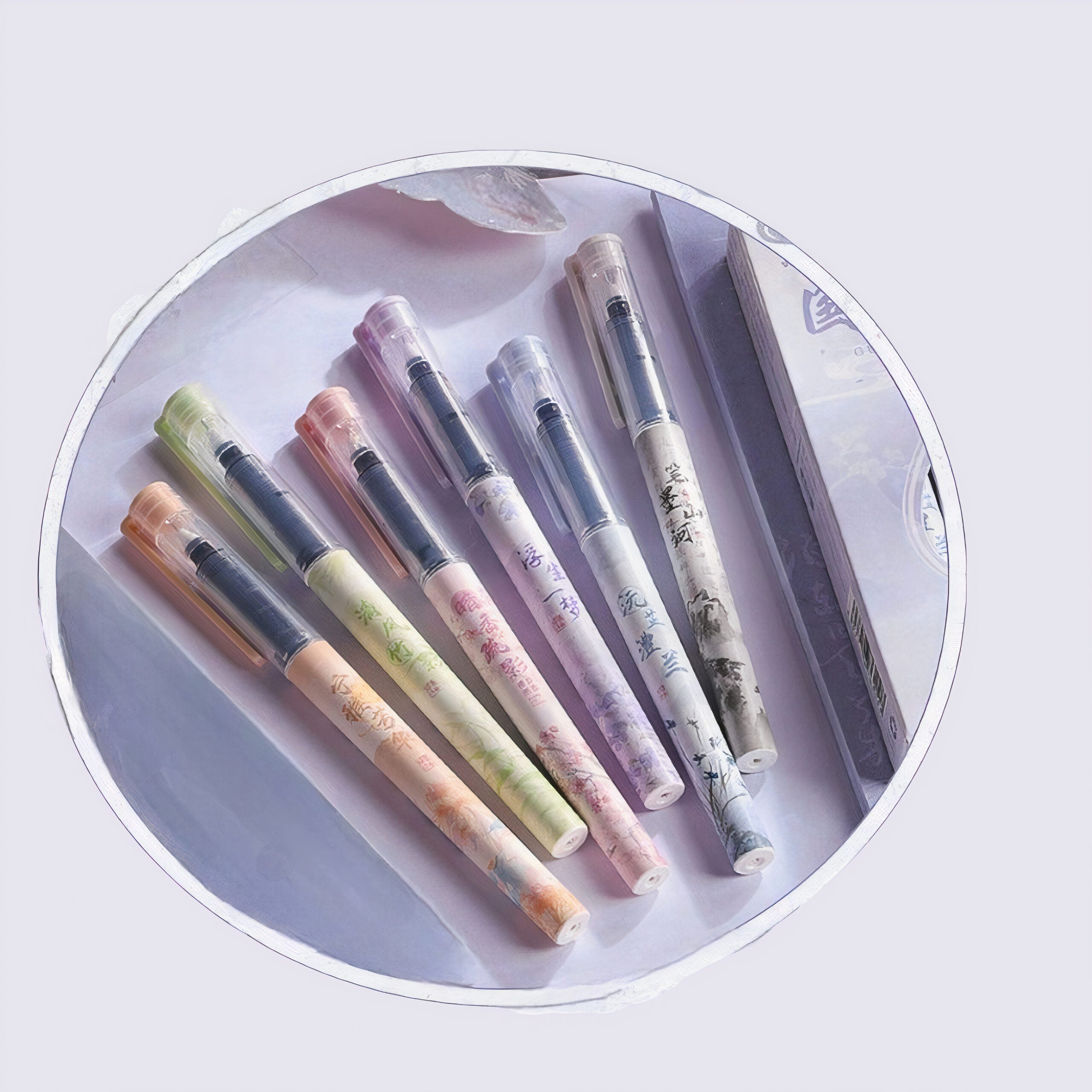 Stilou cu Cap de Pix 24/Set, Diferite Culori, 14 cm Engros