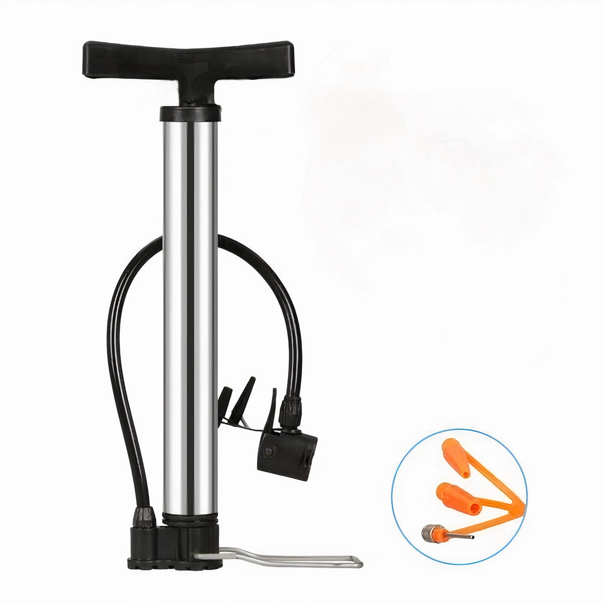 Pompa pentru Picior Metalica, 40cm Multifunctionala Engros