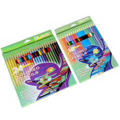 Creioane Colorate 6/Set, 24 Culori, 17 cm Engros