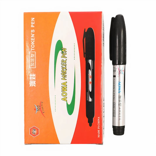 Marker 12/Set, Negru, 14 cm Engros