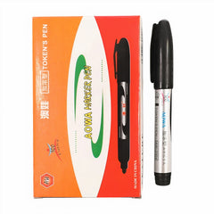 Marker 12/Set, Negru, 14 cm Engros