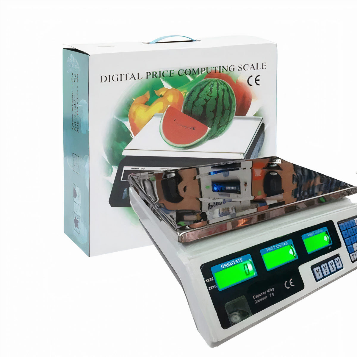 Cantar Electronic cu Acumulator, 40 kg Engros