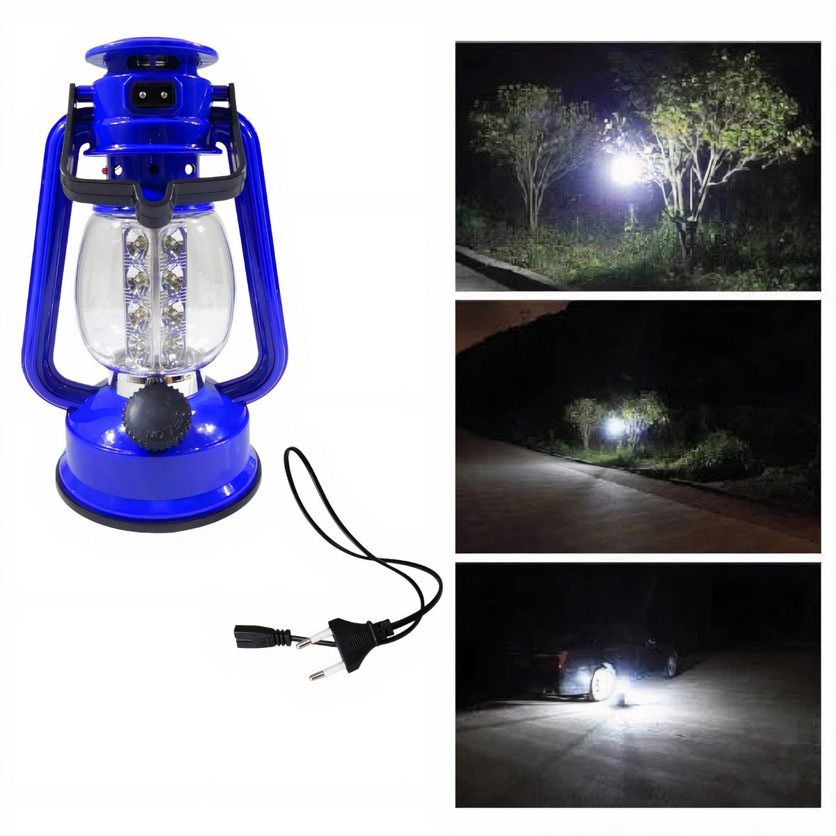 Lampa LED 23x9cm Model Felinar Lumina Reglabila, Portabila cu Baterii BA-108 Engros