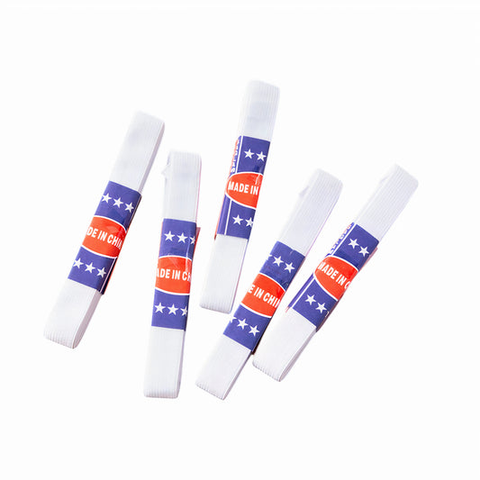Elastic Alb 2mx2.5cm pentru Uz General, 5/set Croitorie și Confecții Engros