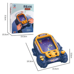 Consolă de Joc Spațială 19x15.5cm cu Volan Interactiv și Efecte Luminoase, Diferite Culori&nbsp;