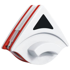 Curatator Magnetic pentru Geamuri cu Două Fețe, 16x13.5x6cm, cu Șnur de Siguranță și Bureți de Rezervă, Curățare Interioară și Exterioară Simultană&nbsp;