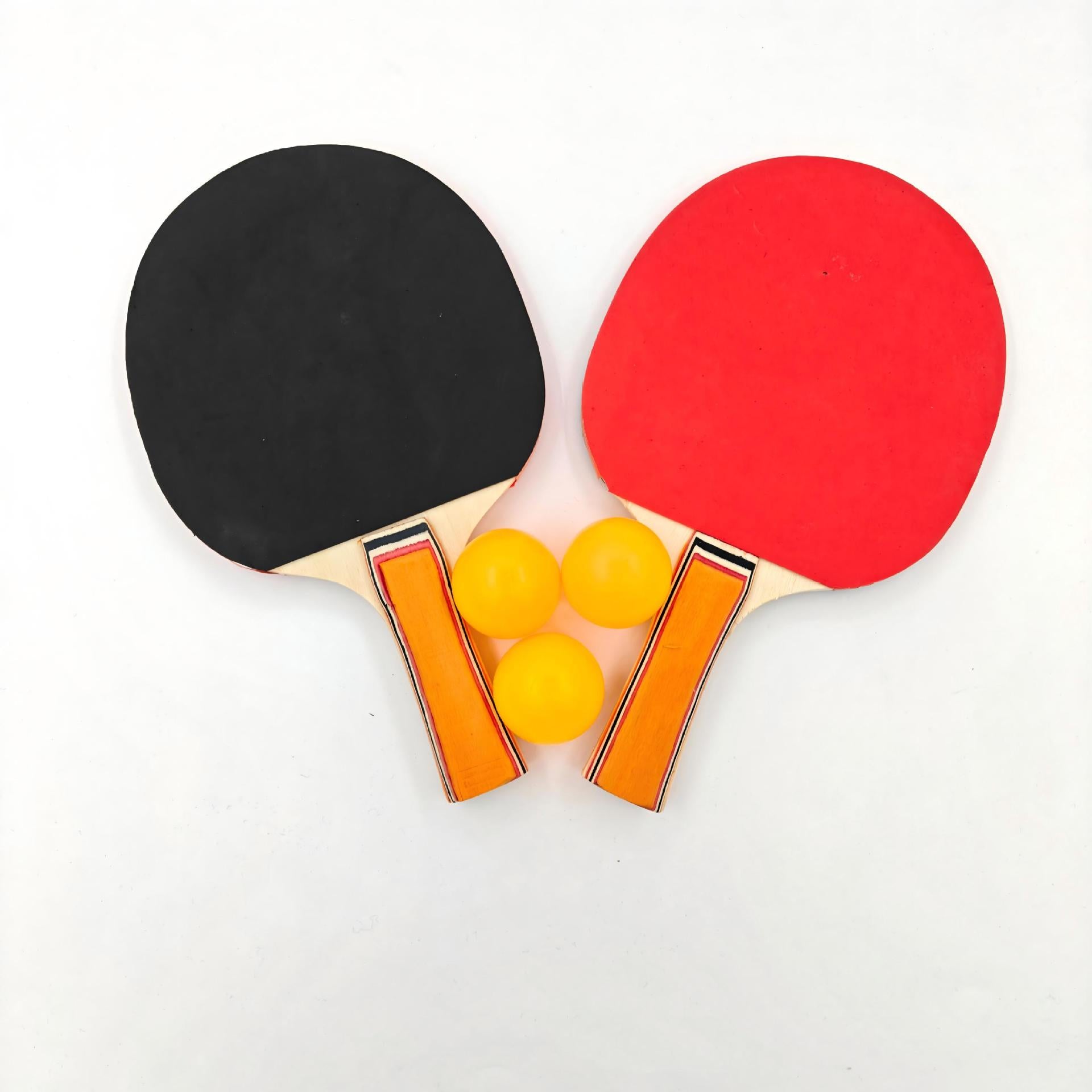 Palete de Tenis 24cm de Masa 2/set, Ping-Pong cu 2 Mingii Inculse
