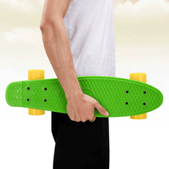 Skateboard pentru Copii, 70x18x15cm, cu Roti Led, Diferite Culori