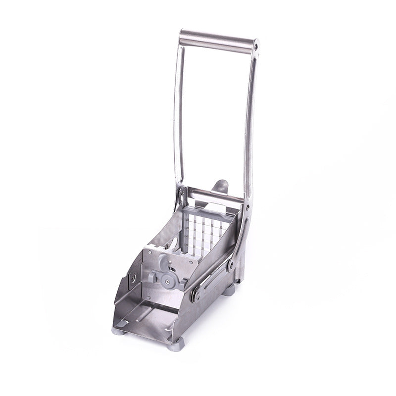 Aparat Manual pentru Tăiat Cartofi 25.5x10.5cm, din Oțel Inoxidabil