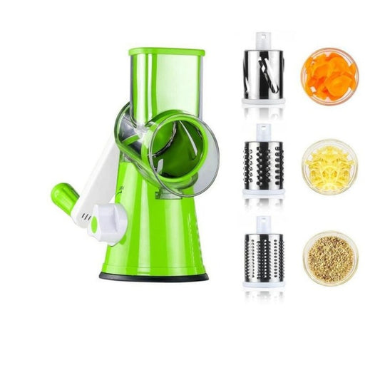 Razatoare Multifunctionala, in Forma de Masina Tocat cu 3 Accesorii din Inox