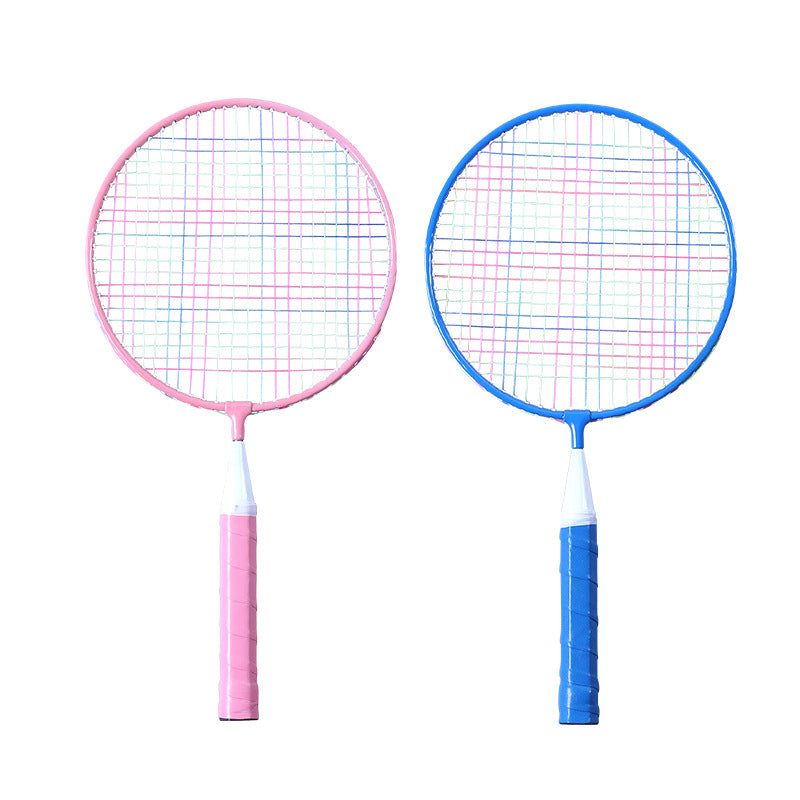 Palete Badminton 2/set cu 3 Fluturasi si o Minge 42cm, Diferite Culori